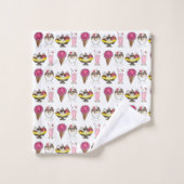 Ice Cream Social Sundae Milkshake Banana Split Bad Handdoek (Wasdoekje)