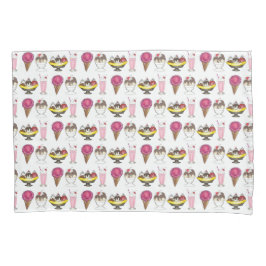 Ice Cream Social Sundae Milkshake Banana Split Kussensloop