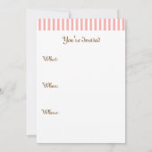  Ice Cream Soda Party Uitnodigingen (Achterkant)