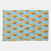 Ice Cream Soft Serve Matcha Green Tea Dessert Theedoek (Horizontaal)