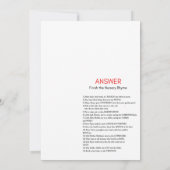 Ice Cream Sprinkle Baby shower - bewerkbare naam,  Kaart (Achterkant)