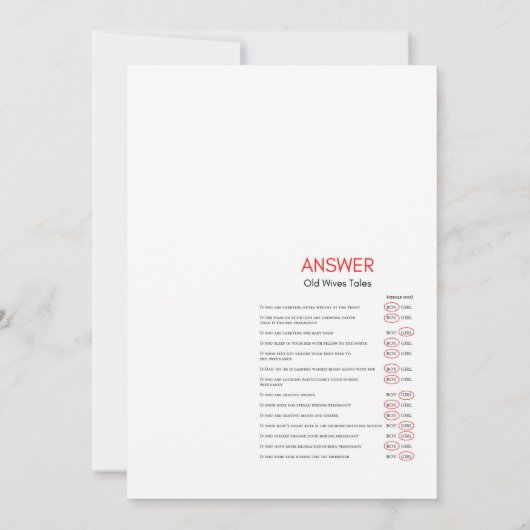 Ice Cream Sprinkle Baby shower - bewerkbare naam, Kaart (Achterkant)