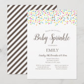 Ice Cream Sprinkle Kaart (Voorkant / Achterkant)