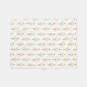 Ice Cream Sprinkles - Fleece Blanket Deken (Voorkant (Horizontaal))