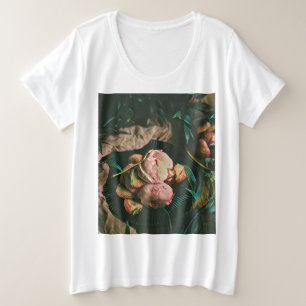 Ice cream sprinkles grote maat t-shirt