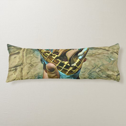 Ice cream sprinkles lichaamskussen (Voorkant)