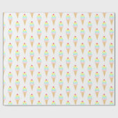 Ice Cream Sprinkles - Matte Wrapping Paper Cadeaupapier (Vlak)