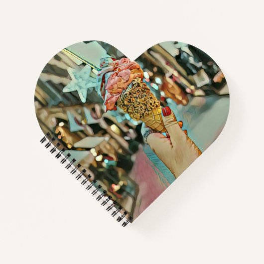 Ice cream sprinkles notitieboek (Voorkant)