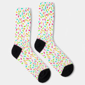 Ice Cream Sprinkles Pattern Socks Sokken (Rechts)