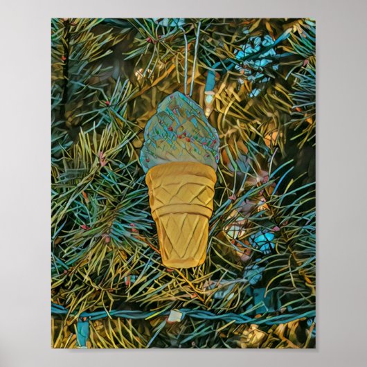 Ice cream sprinkles poster (Voorkant)