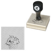 Ice cream sprinkles rubberstempel (Gestempeld)