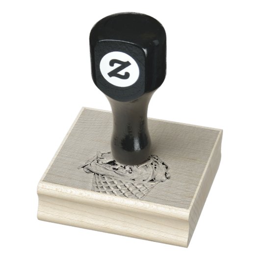 Ice cream sprinkles rubberstempel (Stempel)