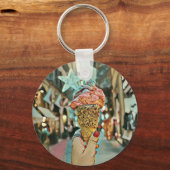 Ice cream sprinkles sleutelhanger (Voorkant)