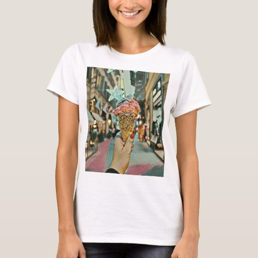 Ice cream sprinkles t-shirt (Voorkant)
