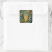 Ice cream sprinkles vierkante sticker (Tas)
