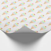 Ice Cream Sprinkles - Wrapppapier Cadeaupapier (Hoek)