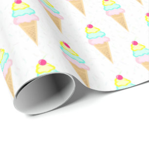 Ice Cream Sprinkles - Wrapppapier Cadeaupapier