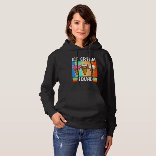 Ice cream squad  2 hoodie (Voorkant volledig)