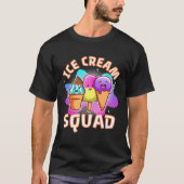 Ice cream squad  4 t-shirt (Voorkant)