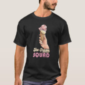 Ice Cream Squad citeert Ice Cream Cone T-shirt (Voorkant)