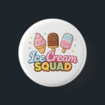 Ice Cream Squad Cute Cartoon Popsicle Ronde Button 3,2 Cm<br><div class="desc">Bring sweet summer fun to life with this playful “Ice Cream Squad” design featuring adorable cartoon-style frozen treats, including soft serve, chocolate-coated, and colorful popsicles. The cheerful characters, bright pastel colors, and bubbly typography create a fun, happy aesthetic that instantly spreads positive vibes. This design captures friendship, summer adventures, and...</div>