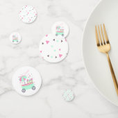 Ice Cream stand - roze verjaardag Confetti (Groep)