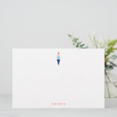 Ice Cream Stationery Briefpapier (Staand voorkant)
