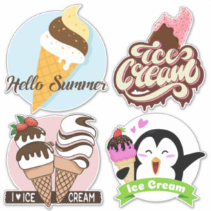 Ice Cream Sticker