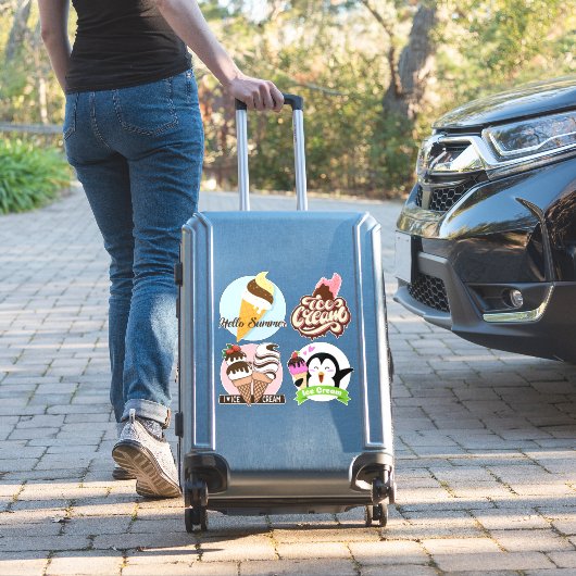 Ice Cream Sticker (Koffer Insitu)