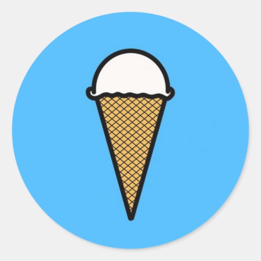 Ice Cream Sticker (Voorkant)