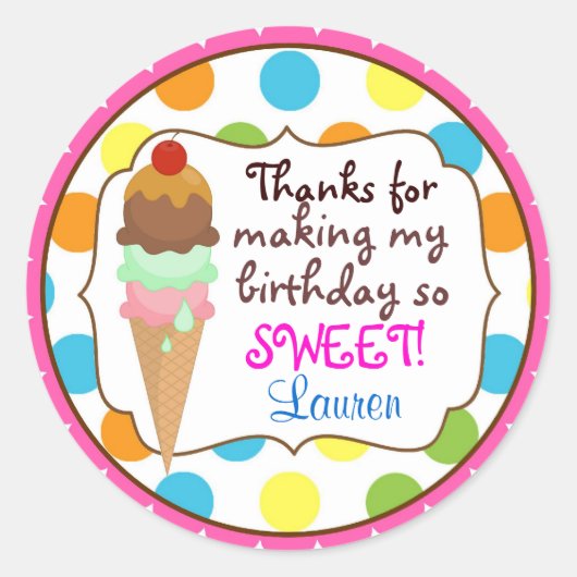 Ice Cream Stickers (Voorkant)