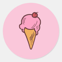 Ice Cream Stickers