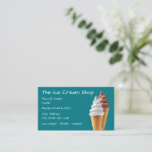 Ice Cream Store Visitekaartje (Staand voorkant)