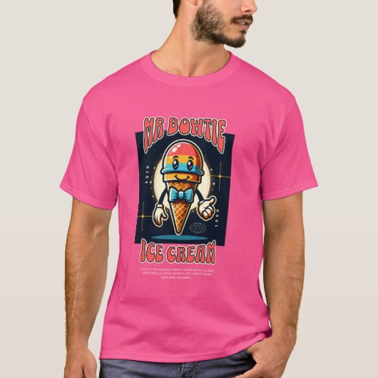 Ice Cream Streetwear Funny Youths, Mannen & Vrouwe T-shirt (Voorkant)