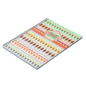 Ice Cream Stripes - Aangepast Notitieboek (Linkerzijde)