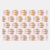 Ice Cream Summer Opgeschept Vrijgezellenfeest guns Inpakpapier Vel (Voorkant 2)