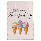 Ice Cream Summer Opgeschept Vrijgezellenfeest guns Medium Cadeauzakje (Achterkant)