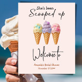 Ice Cream Summer Scooped Up Vrijgezellenfeest Welk Perfect Poster