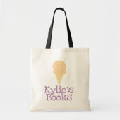 Ice Cream Summer Sweet Illustratie Tote Bag (Voorkant)