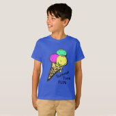 Ice Cream Summer Time Fun T-Shirt (Voorkant volledig)