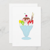 Ice Cream Sundae (Voorkant / Achterkant)