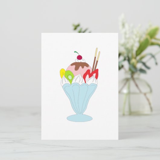 Ice Cream Sundae (Staand voorkant)