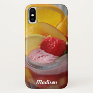 Ice Cream Sundae, aangepaste naam telefoonkwesties Case-Mate iPhone Case