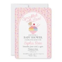 Ice Cream Sundae Bestrooid Met Liefde Baby shower