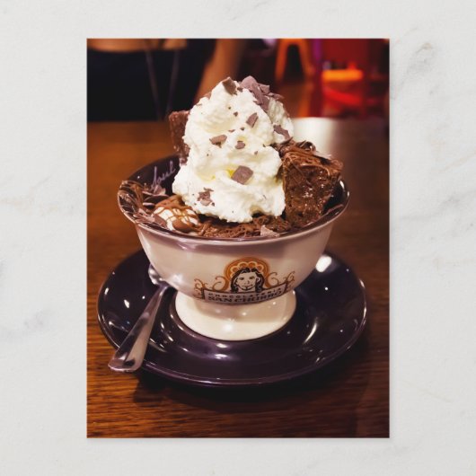 Ice Cream Sundae Briefkaart (Voorkant)