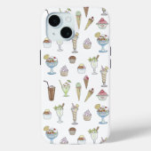 Ice Cream Sundae Collage Case-Mate iPhone Case (Achterkant)