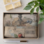 Ice Cream Sundae Collage Decoupage Tissuepapier (Geschenk)