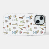 Ice Cream Sundae Collage iPhone 15 Case (Achterkant horizontaal)