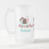 Ice Cream Sundae en Andere DeliciousTres Matglas Bierpul (Links)