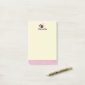 Ice Cream Sundae en Andere DeliciousTres Post-it® Notes (Op bureau)